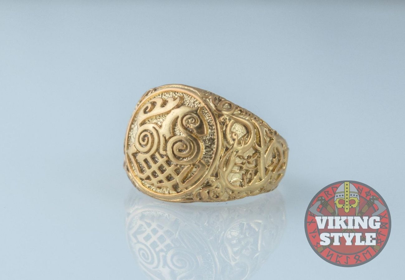 Sleipnir Ring - Urnes, Gold