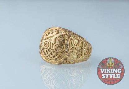 Sleipnir Ring - Urnes, Gold