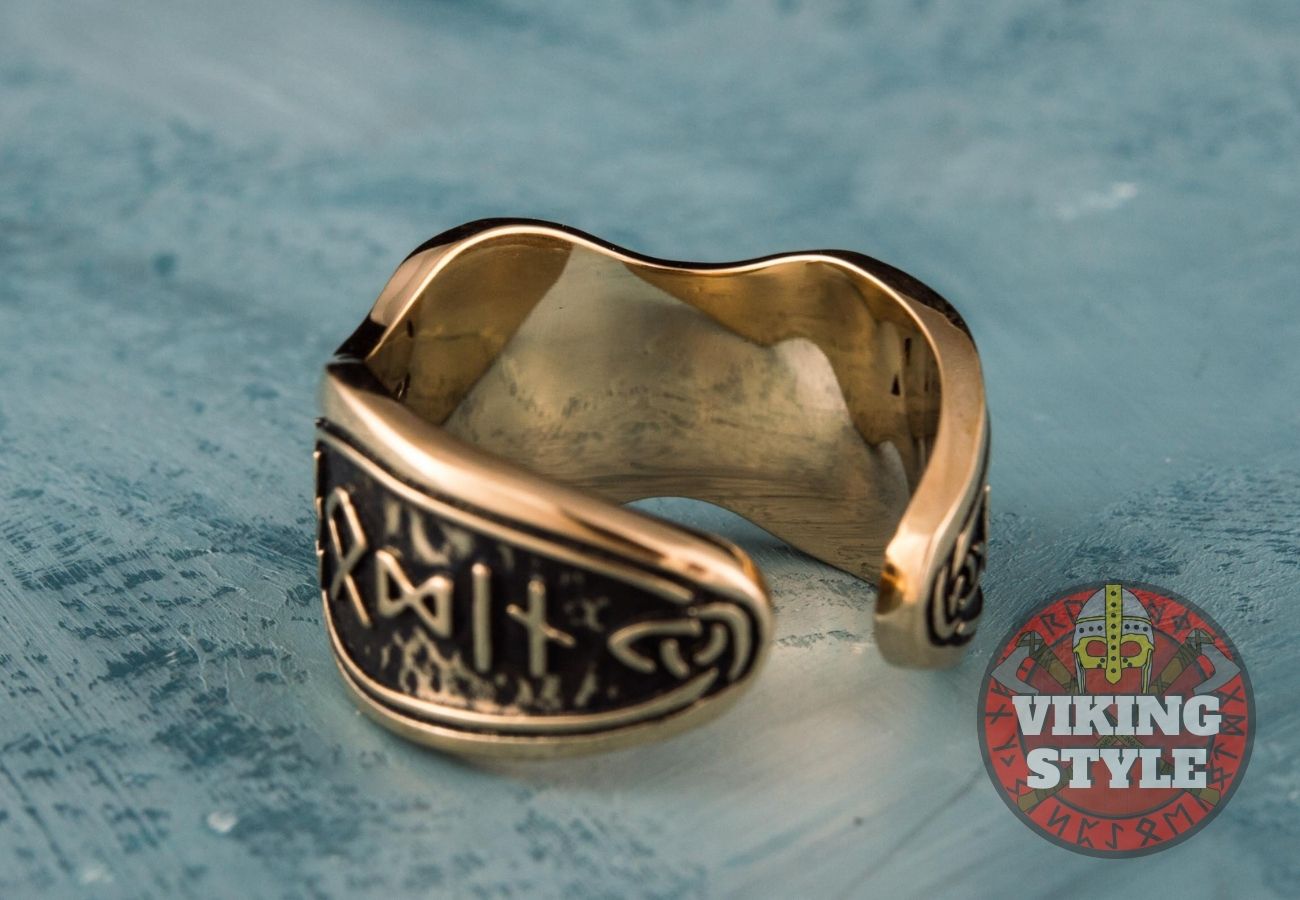 Valknut Ring II - Odin Collection, Bronze