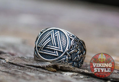 Valknut Ring - Mammen, 925 Silver