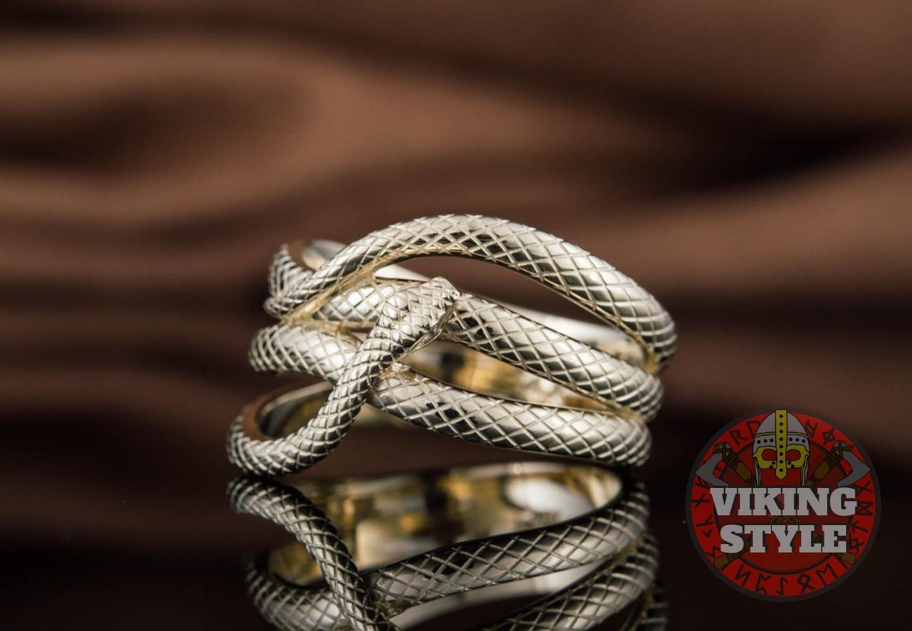 Jörmungandr Ring - Gold
