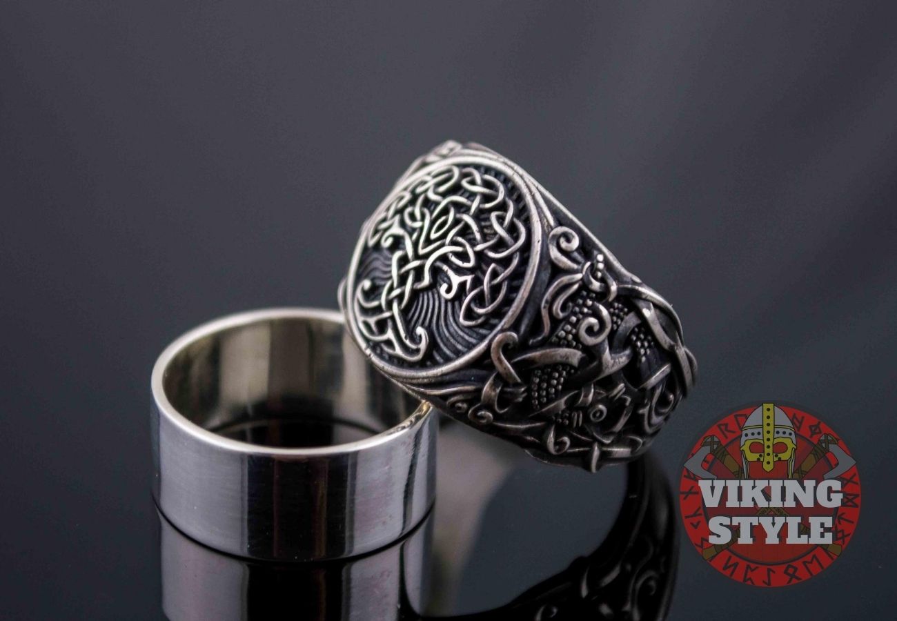 Yggdrasil Ring - Mammen, 925 Silver
