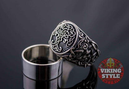 Yggdrasil Ring - Mammen, 925 Silver