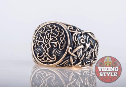 Yggdrasil Ring - Mammen, Bronze