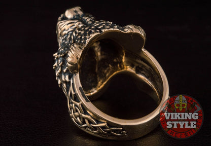 Viking Ring - Berserker, Bronze