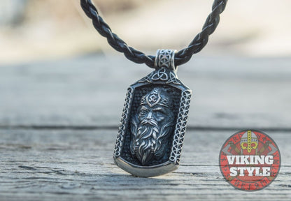 Odin Pendant - 925 Silver