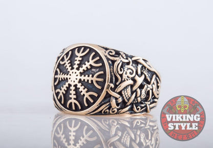 Ægishjálmur Ring - Mammen, Bronze