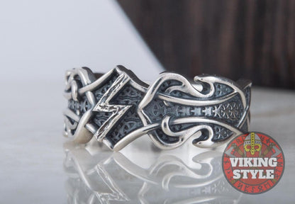 Sowelu Ring II - Runic, 925 Silver