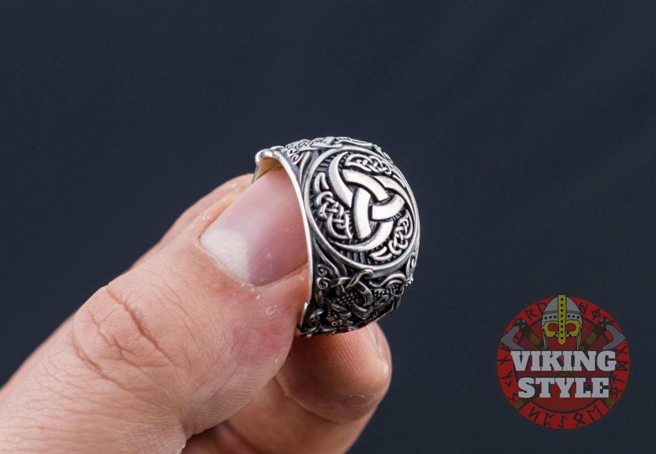 Tri-Horn Ring - Mammen, 925 Silver