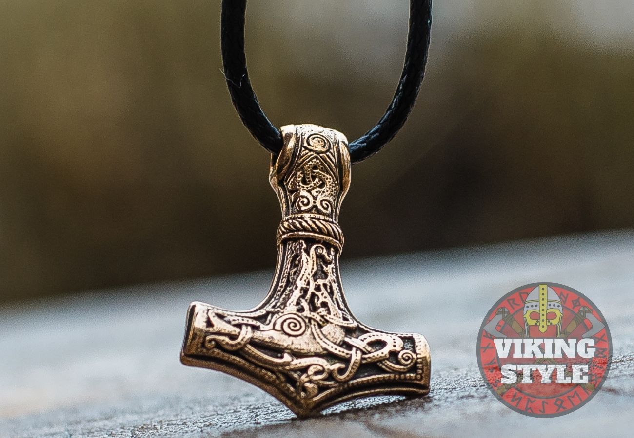 Mjölnir Pendant - Mammen, Bronze