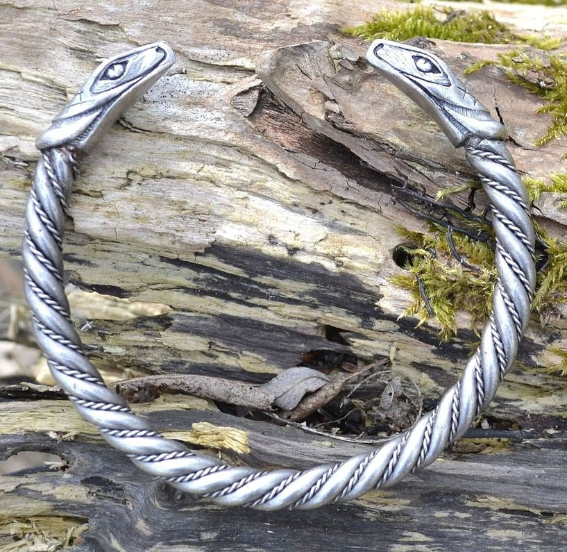 Traditional Viking Arm Ring - Serpent