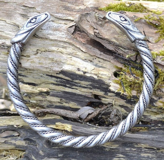 Traditional Viking Arm Ring - Serpent