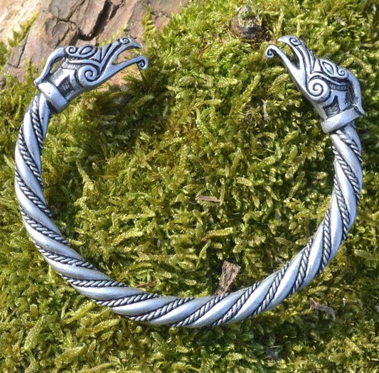 Traditional Viking Arm Ring - Norse Dragon