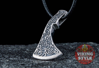 Perun Axe Head Pendant III - 925 Silver