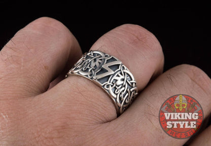 Sowelu Ring - Runic, 925 Silver