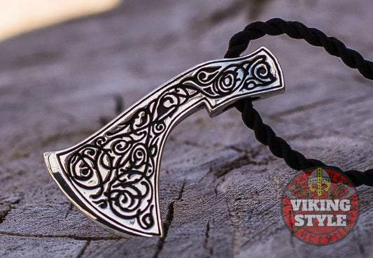 Perun Axe Head Pendant II - 925 Silver