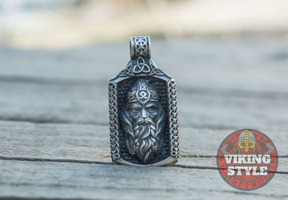 Odin Pendant - 925 Silver