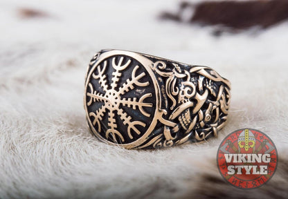 Ægishjálmur Ring - Mammen, Bronze