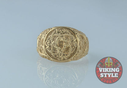 Jörmungandr Ring - Urnes, Gold