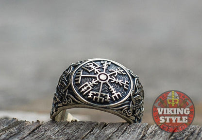 Vegvísir Ring - Mammen, 925 Silver