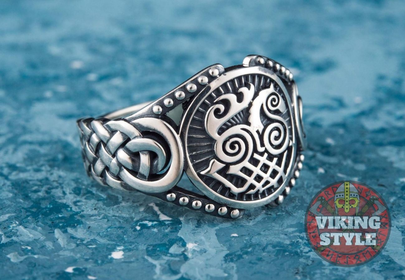 Sleipnir Ring - Endless Knot, 925 Silver