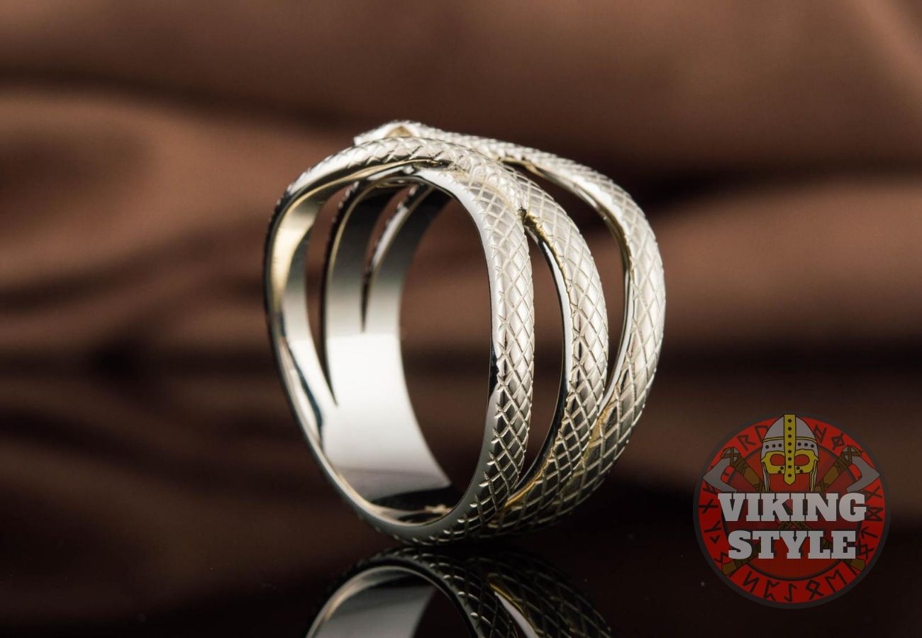 Jörmungandr Ring - Gold