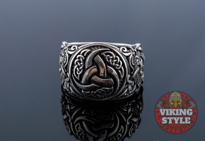 Tri-Horn Ring - Mammen, 925 Silver