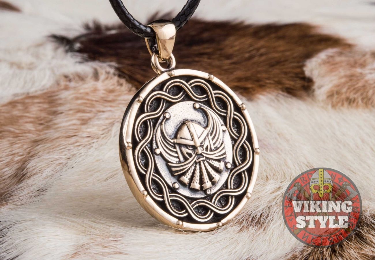 Allfather Pendant - Odin, Bronze