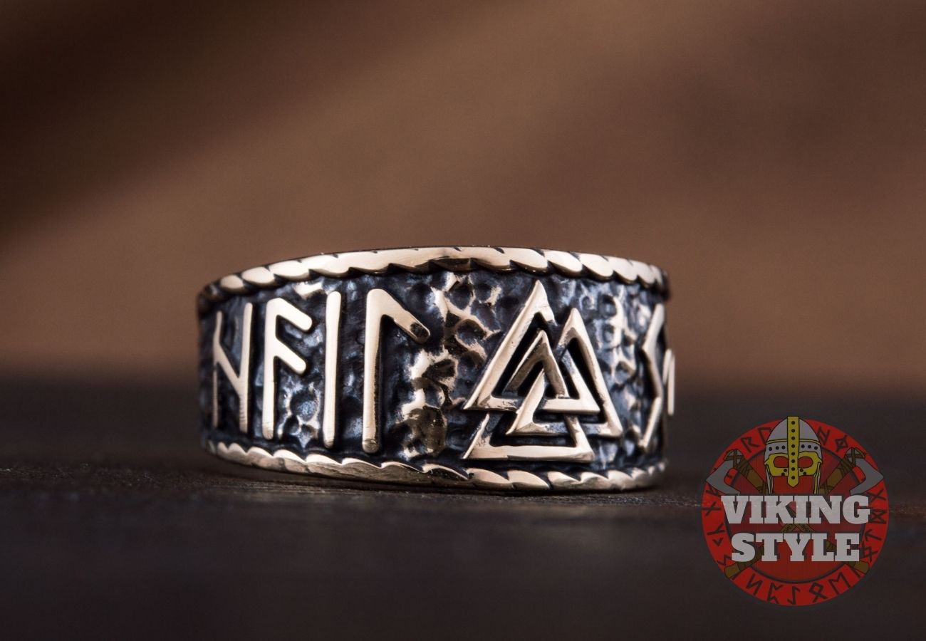 Valknut Ring - Odin Collection, Bronze