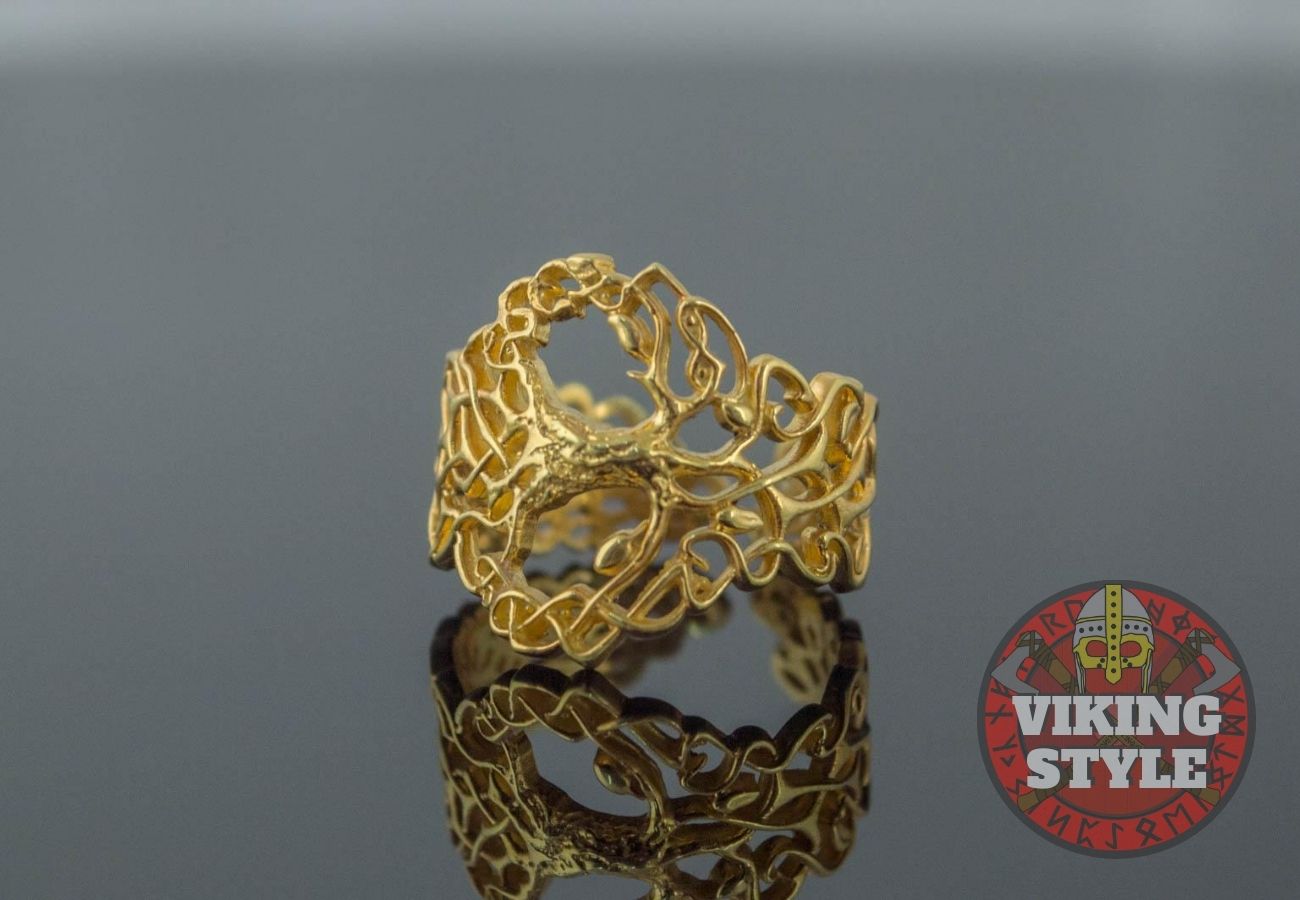 Yggdrasil Ring - Gold
