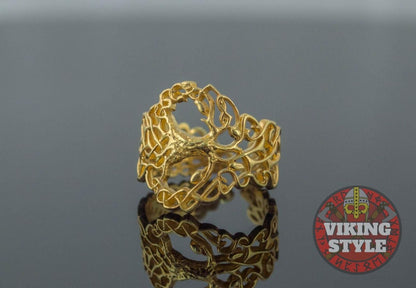 Yggdrasil Ring - Gold