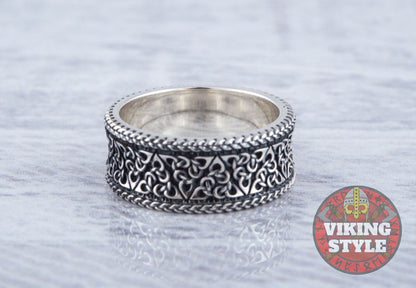 Norse Ring VI - 925 Silver