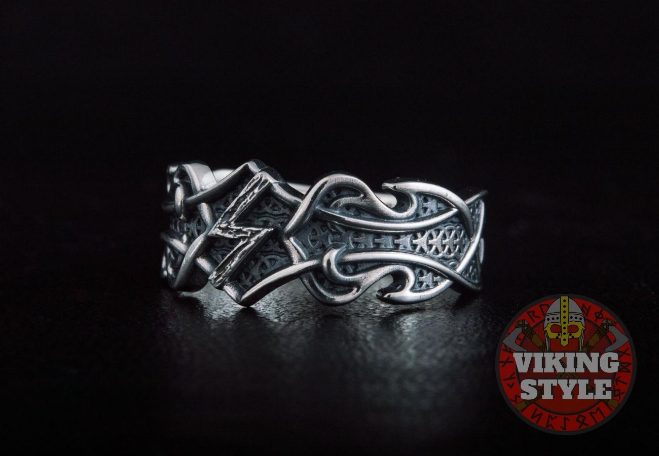 Sowelu Ring II - Runic, 925 Silver