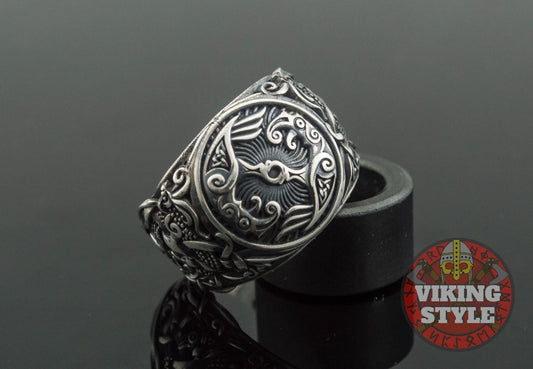 Huginn & Muninn Ring - Mammen, 925 Silver