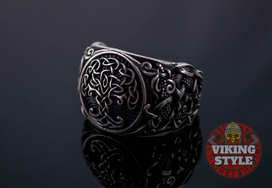 Yggdrasil Ring - Mammen, 925 Silver