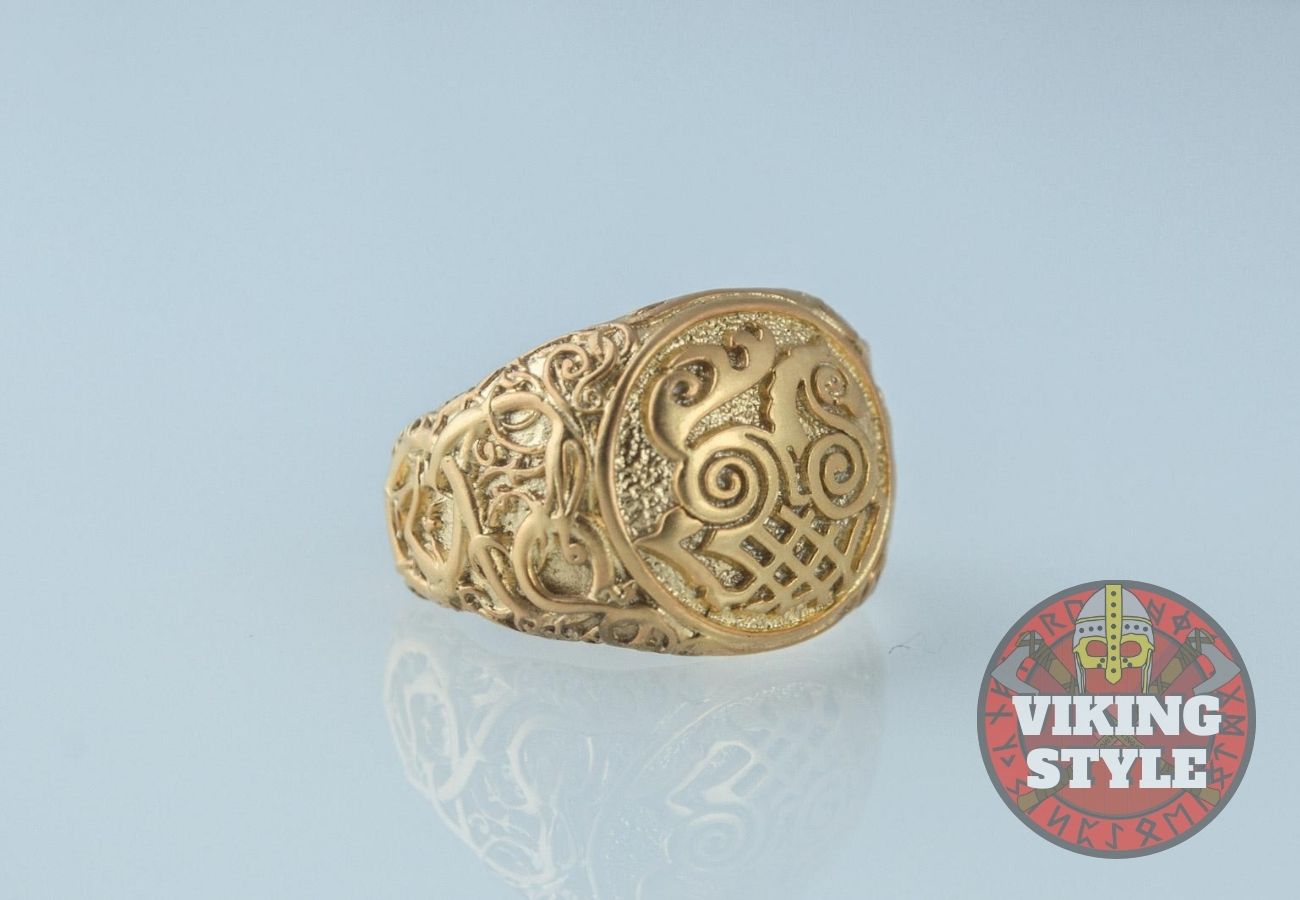 Sleipnir Ring - Urnes, Gold