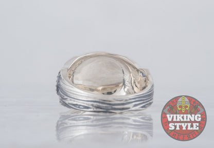 Ægishjálmur Ring - Triqueta, 925 Silver
