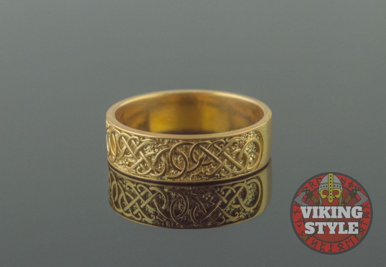 Norse Ring V - Gold