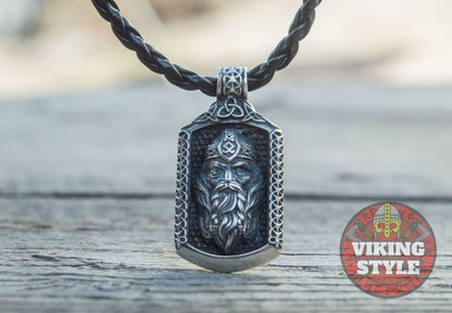 Odin Pendant - 925 Silver