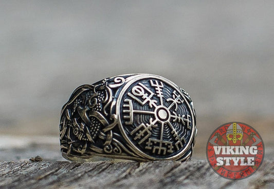 Vegvísir Ring - Mammen, 925 Silver