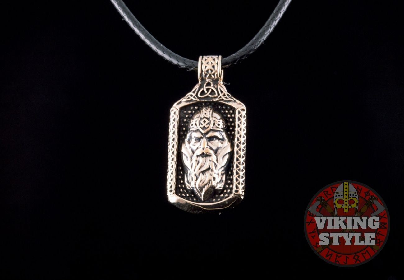 Odin Pendant - Bronze