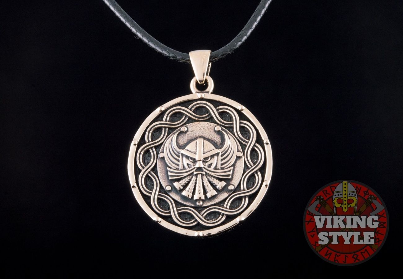 Allfather Pendant - Odin, Bronze
