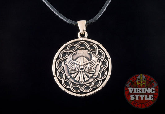Allfather Pendant - Odin, Bronze