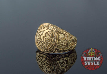 Sleipnir Ring - Urnes, Gold