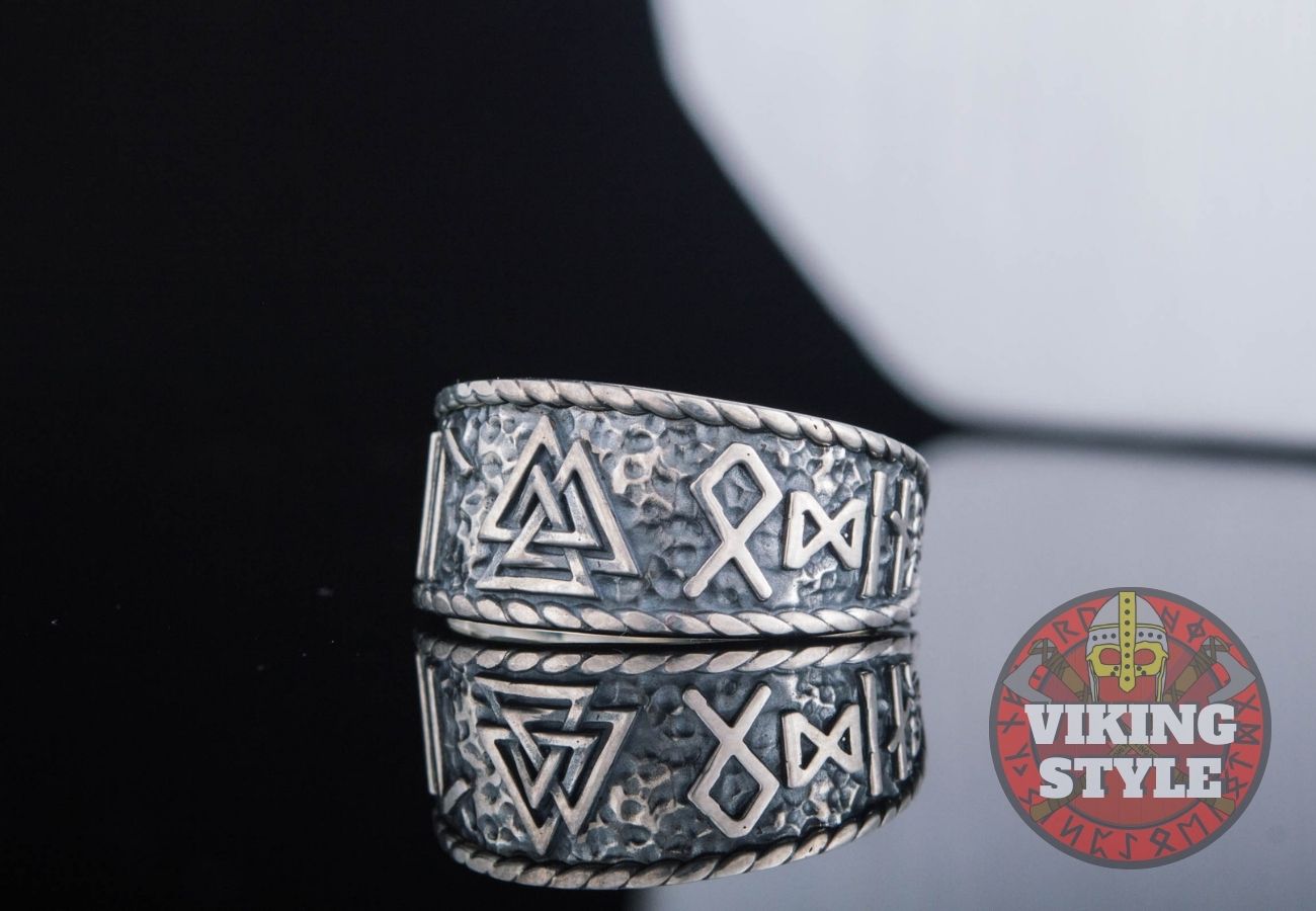 Valknut Ring - Odin Collection, 925 Silver