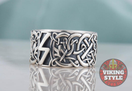 Sowelu Ring - Runic, 925 Silver