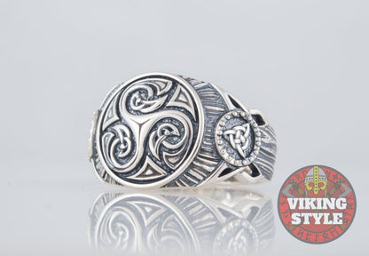 Triskelion - Triqueta, 925 Silver