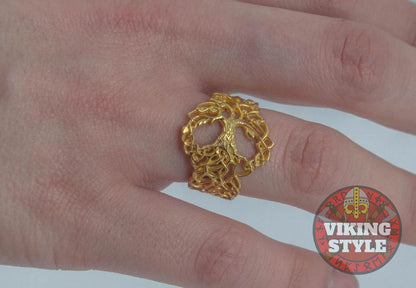 Yggdrasil Ring - Gold