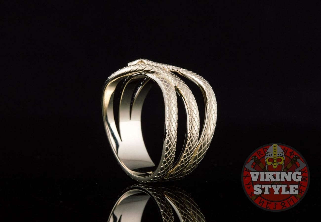 Jörmungandr Ring - Gold