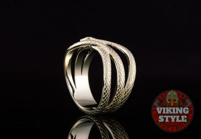 Jörmungandr Ring - Gold